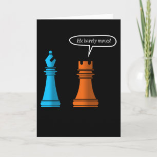 Barely Chess Tower Card