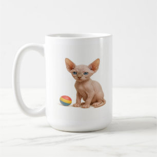 Barely Contained – Sphynx Kitten Coffee Mug