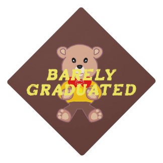 Barely Graduated Graduation Cap Topper
