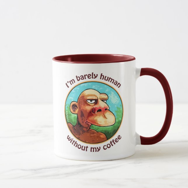 Barely human w/o coffee mug (Right)