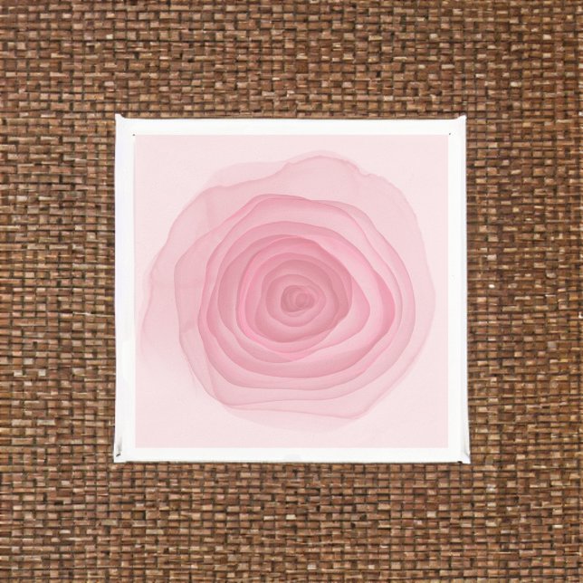 Barely Pink Acid Paint Rose in Subtle Pink Napkins (Creator Uploaded)