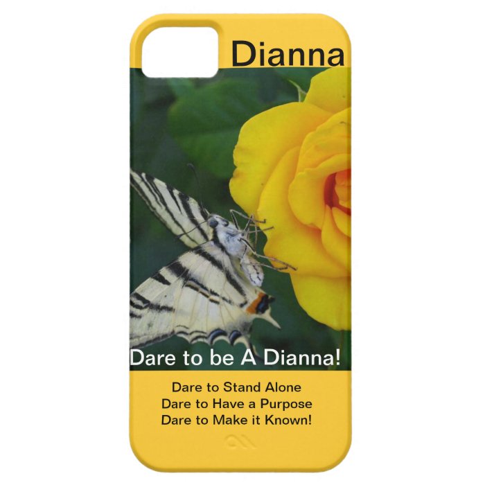 Barely There Iphone5 case Dare to be a Dianna iPhone 5 Case