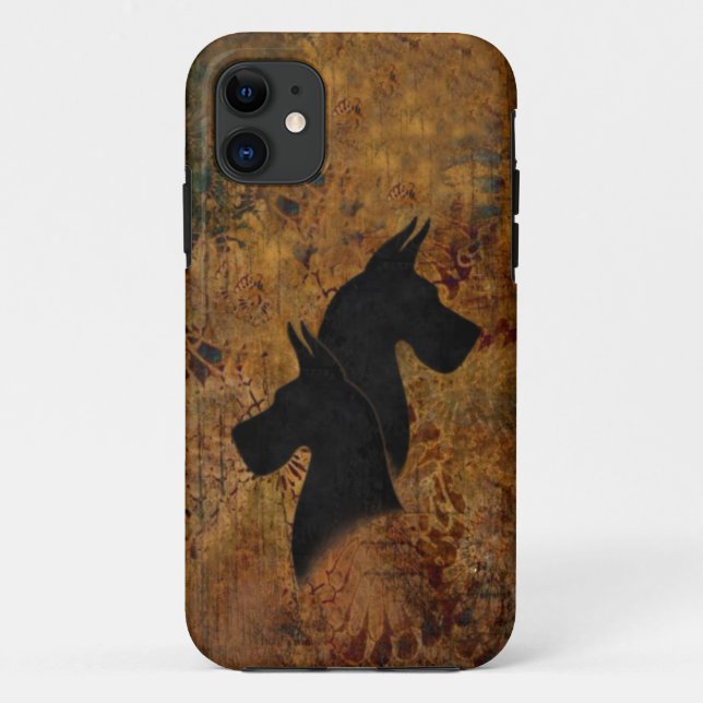Barely There IPhone 5 With Great Danes Case-Mate iPhone Case (Back)