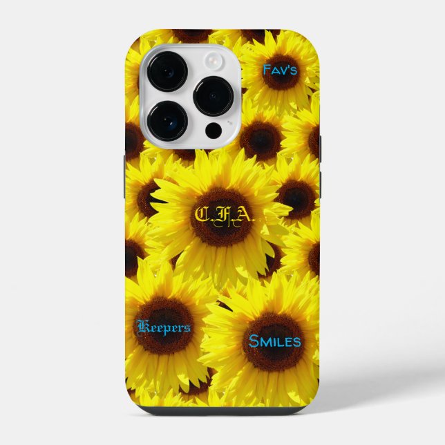 Barely There Sunflower  Iphone Case (Back)