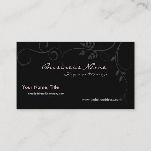 Barely There Vines Business Card
