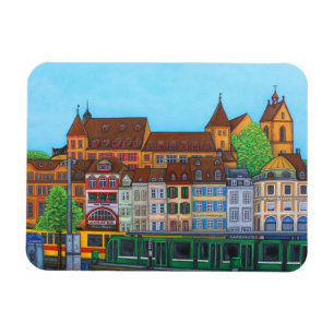 Barfüsserplatz Rendez-vous Magnet by Lisa Lorenz