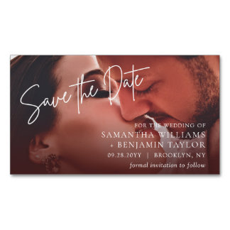 Bargain Budget 25 Save the Date Magnets