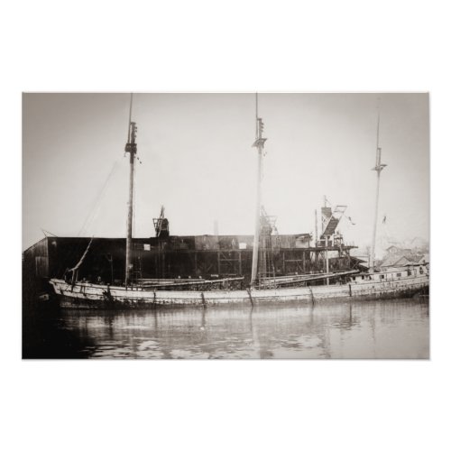 Barge Angus Smith Belle River Marine City MI Photo Print