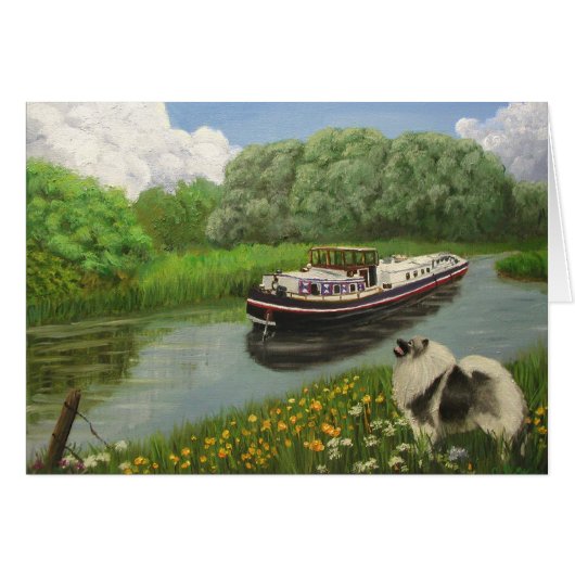 "Barge Dog" (Front Horizontal)