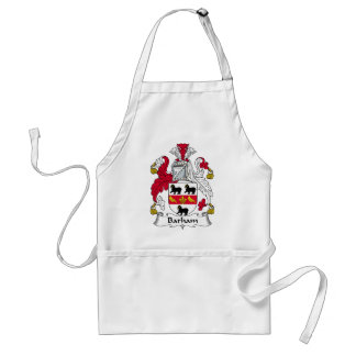Barham Family Crest Adult Apron