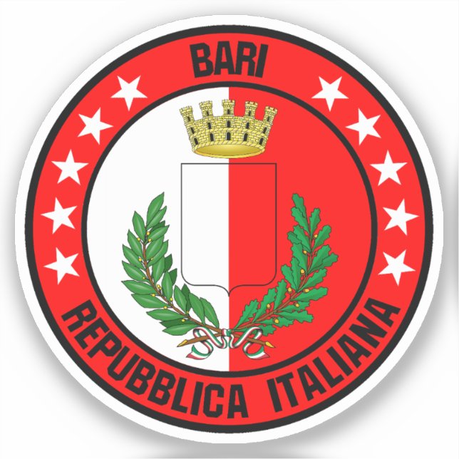 Bari                                               sticker (Front)