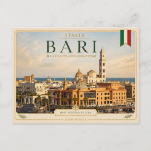 Bari Vecchia, Bari - Italy Postcard