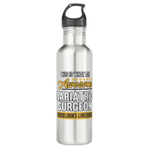 Bariatric Surgeon Surgery Medical Doctor Neurology Stainless Steel Water Bottle