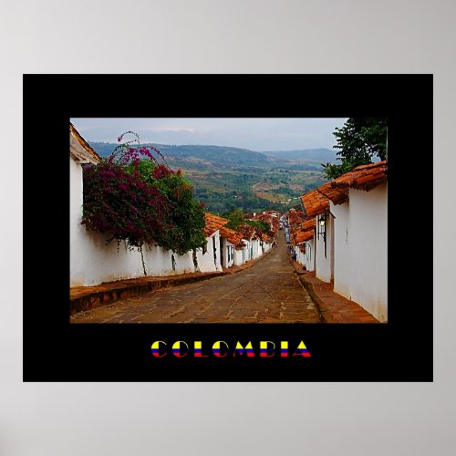 Barichara Colombia Poster