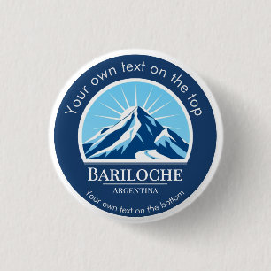 Bariloche Argentina ski resort Mountain hiking Button
