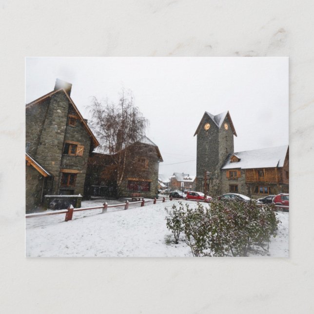 Bariloche Civic Center, Patagonia Argentina Postcard (Front)