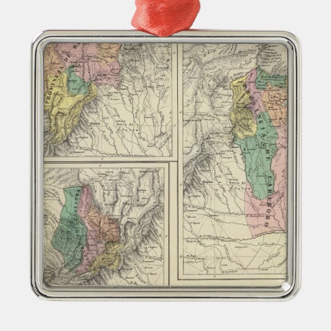 Barinas, Venezuela Metal Ornament (Front)