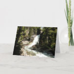 Baring Falls at Glacier National Park Card