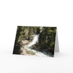 Baring Falls at Glacier National Park Card