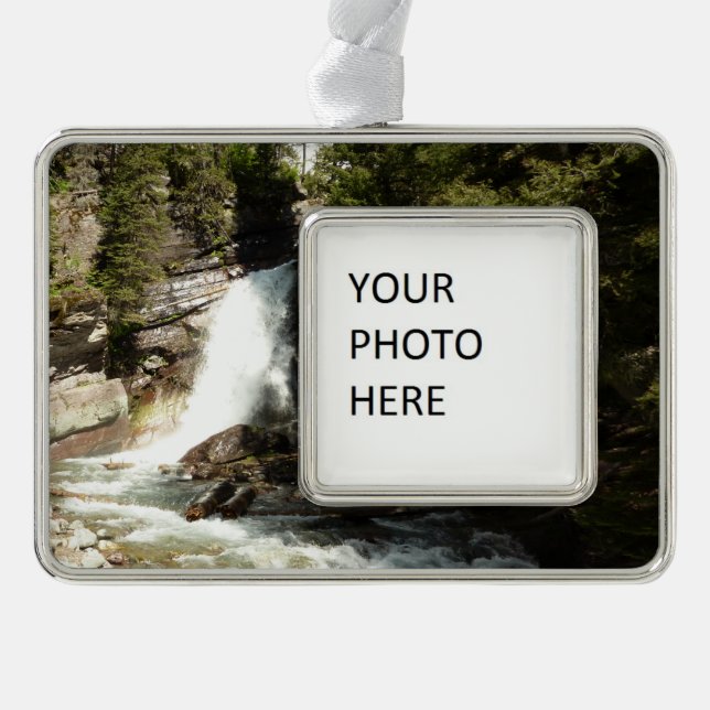 Baring Falls at Glacier National Park Christmas Ornament (Front)