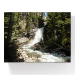 Baring Falls at Glacier National Park Paperweight