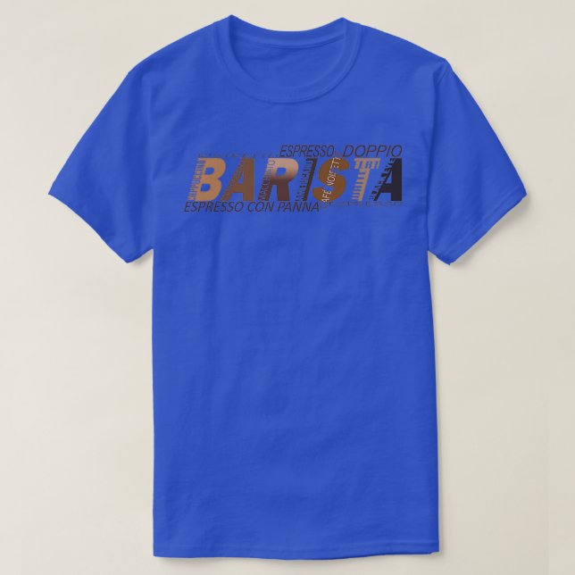 Barista 43 T-Shirt (Design Front)
