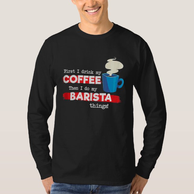 Barista and Coffee  Tank Top (Front)