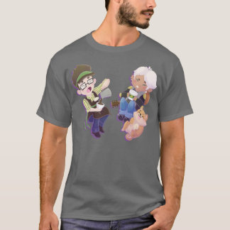 Barista Busker and Shiba T-Shirt