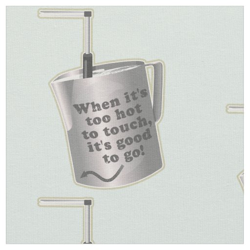  Barista cafe milk warming jug Fabric