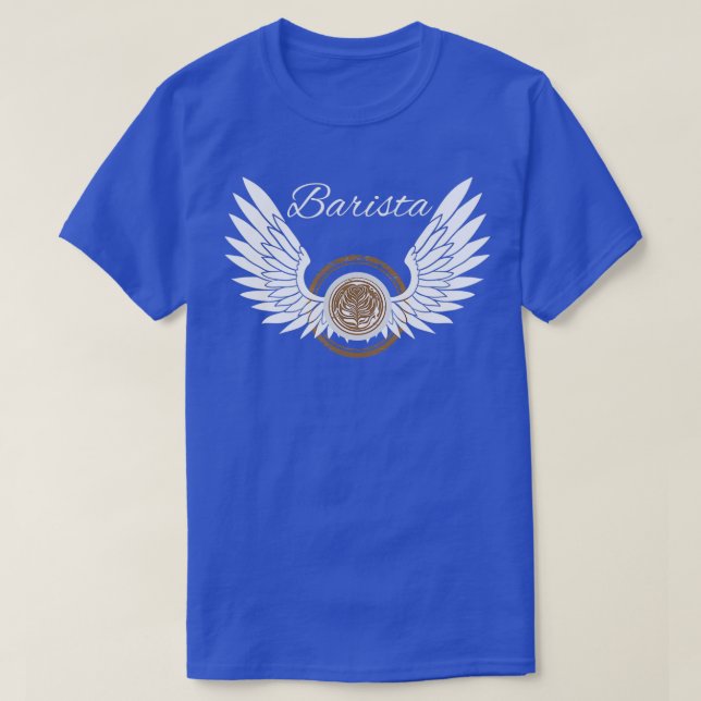 Barista Cappuccino Espresso Coffee Artisan Coffeem T-Shirt (Design Front)