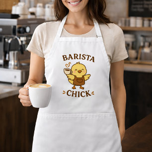 Barista Chick – Cute Coffee Lover Gift Adult Apron
