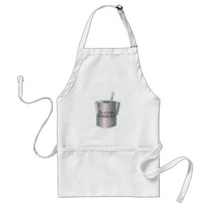Barista coffee making funny doctor Adult Apron
