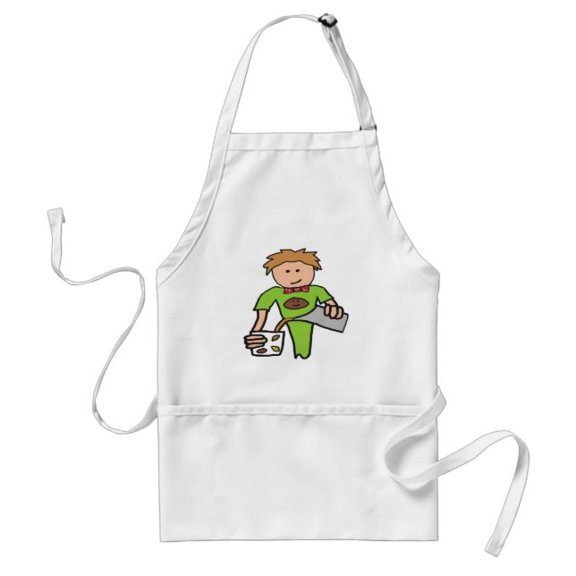 Barista Coffee Shop Adult Apron (Front)