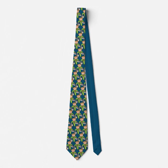 Barista Coffee Shop Neck Tie (Front)
