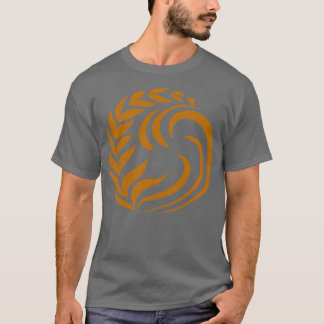 Barista CoffeeLatte Art Design T-Shirt