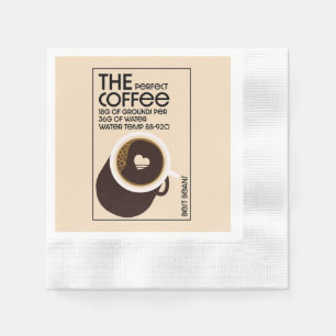 Barista Coffeeshop Napkins
