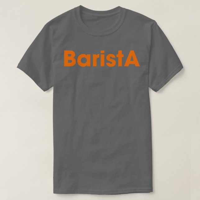 Barista Retro Vintage T-Shirt (Design Front)