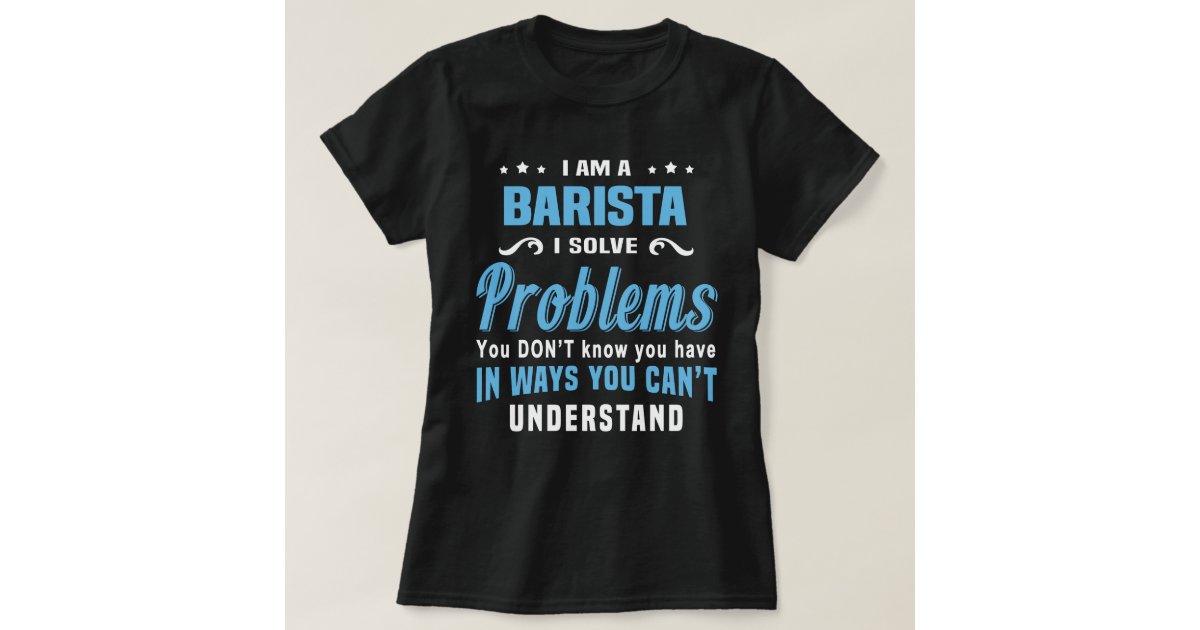 barista antifascista shirt