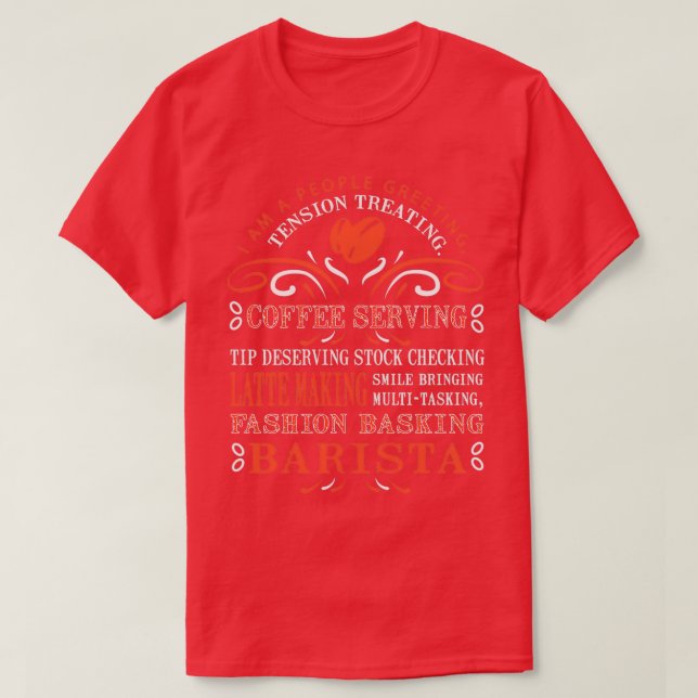 Barista T Shirt Classic TShirt (Design Front)
