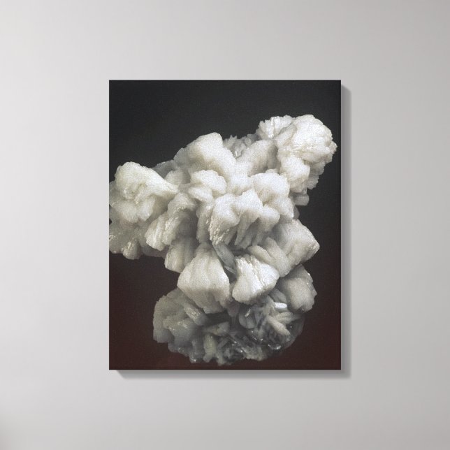 Barite Crystal Canvas Print (Front)