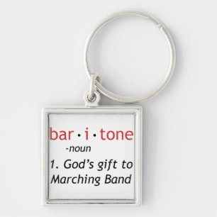 Baritone Definition Keychain