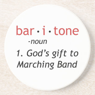 Baritone Definition Sandstone Coaster