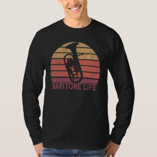 Baritone Horn Euphonium Baritone Player T-Shirt