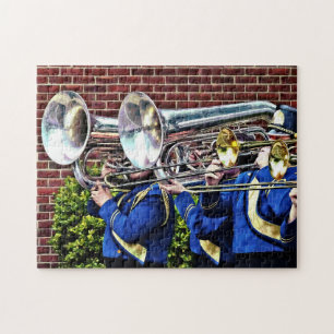 Baritone Horns and Trombones Jigsaw Puzzle