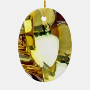 Baritone Horns Ceramic Ornament
