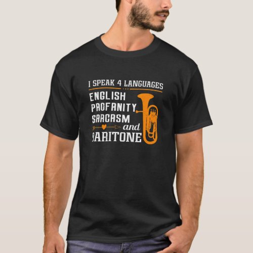   Baritone Player T_Shirt