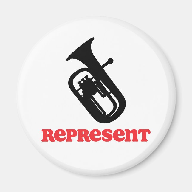Baritone Represent Magnet (Front)