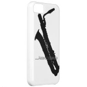 Baritone Saxophone Customizable Case-Mate iPhone Case (Back/Right)