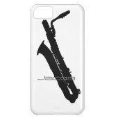 Baritone Saxophone Customizable Case-Mate iPhone Case (Back)