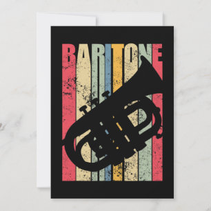 Baritone Saxophone Horn Marching Band Major Gear L Invitation